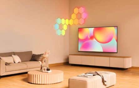Astra HexaGlow | Painéis de LED Inteligentes RGB-IC & Tuya Smart WiFi