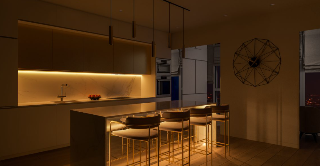 Fita LED COB Astra Lumia | Luz Contínua com Dimmer Touch USB