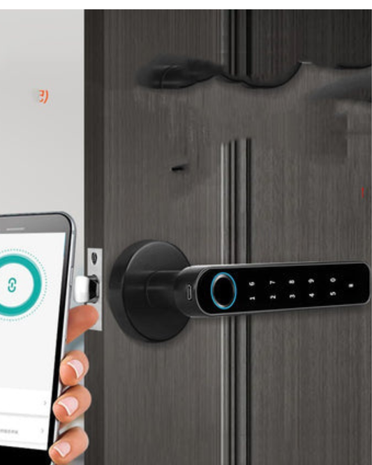 Astra Guard | Fechadura Biométrica Bluetooth para Portas Internas