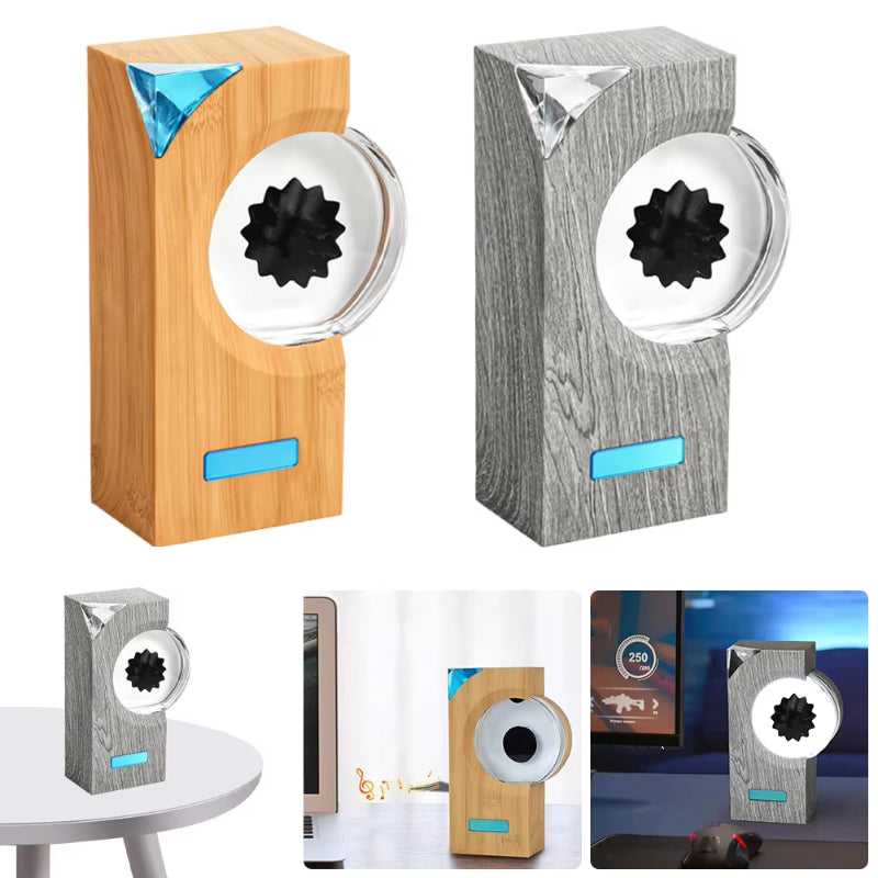 Astra Pulse | Visualizador de Áudio Ferrofluido & Speaker Bluetooth