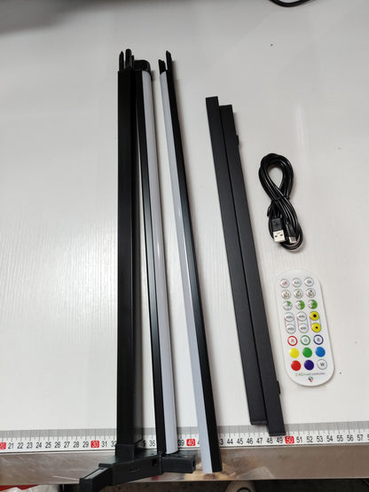 Astra Mood | Torre de Luz Minimalista RGBIC & Estrutura Modular